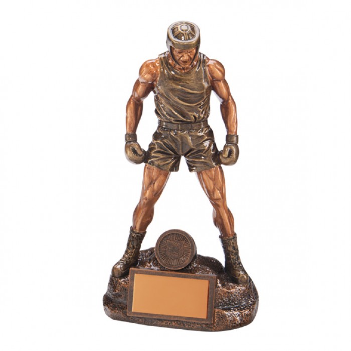 ULTIMATE BOXING FIGURE RESIN TROPHY - 4 SIZES - 20.5CM - 26.5CM